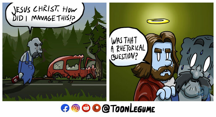 50 Funny, Random, And Totally Absurd Comics By Toonlegume