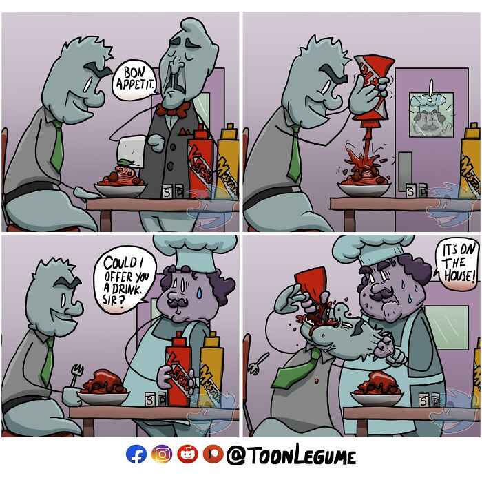 50 Funny, Random, And Totally Absurd Comics By Toonlegume