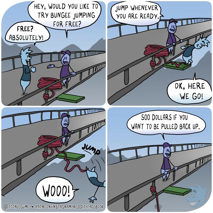 50 Funny, Random, And Totally Absurd Comics By Toonlegume