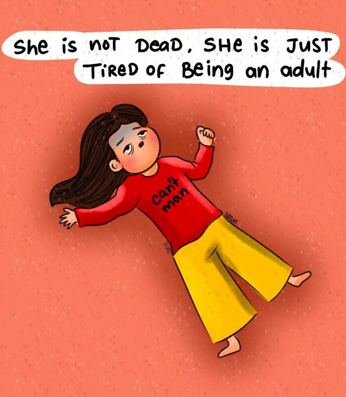 This Indian Artist Made 50 Simple Yet Deeply Relatable Comics About Everyday Feelings