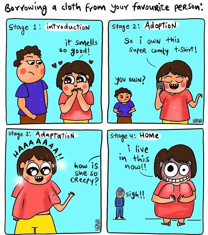 This Indian Artist Made 50 Simple Yet Deeply Relatable Comics About Everyday Feelings