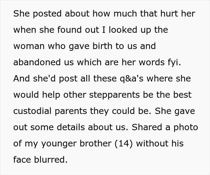 Teen Finds Stepmom’s Fake Sob Story About Difficult Stepkids Online, Exposes Her With Receipts