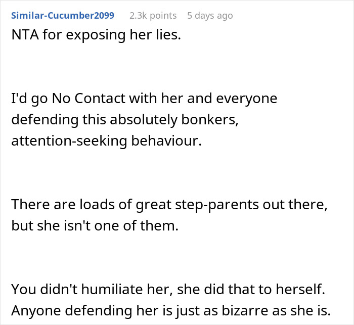 Teen Finds Stepmom’s Fake Sob Story About Difficult Stepkids Online, Exposes Her With Receipts