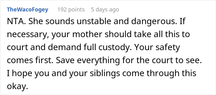 Teen Finds Stepmom’s Fake Sob Story About Difficult Stepkids Online, Exposes Her With Receipts