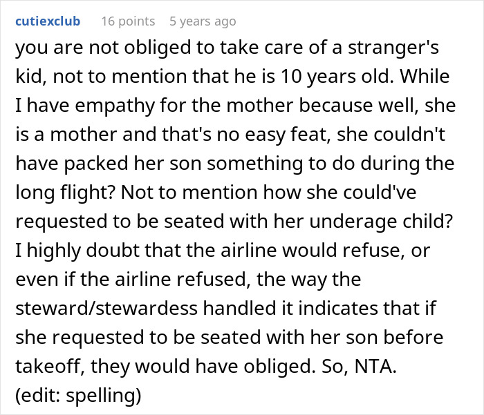 Guy Makes Kid Cry Multiple Times On A Plane After Saying &#8220;No,&#8221; Mom Calls Him Out