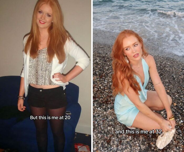 30-Year-Old Women Share What They Looked Like In Their 20s And How They Look Now