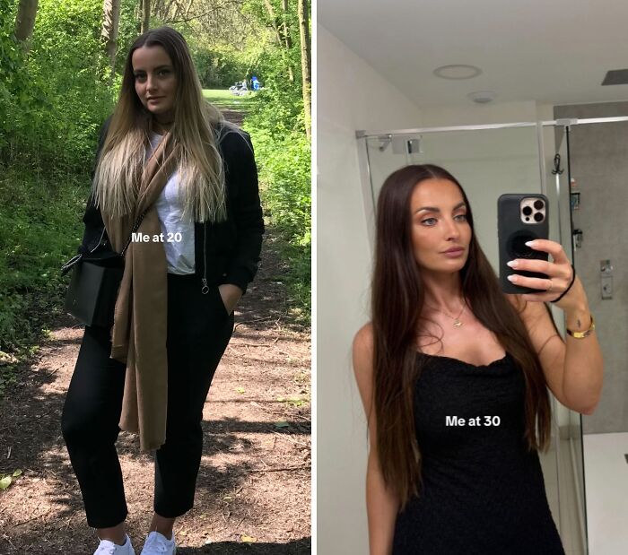 30-Year-Old Women Share What They Looked Like In Their 20s And How They Look Now