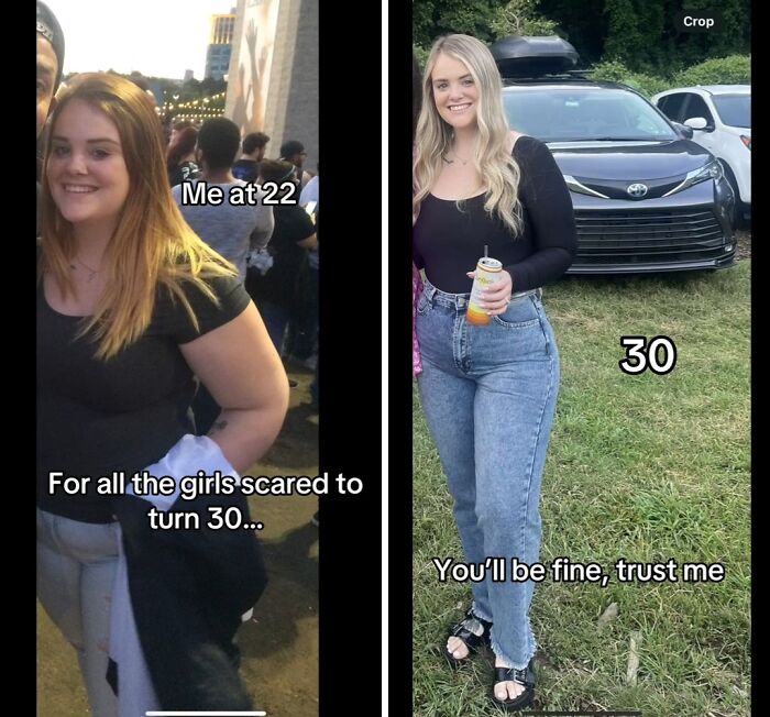 30-Year-Old Women Share What They Looked Like In Their 20s And How They Look Now