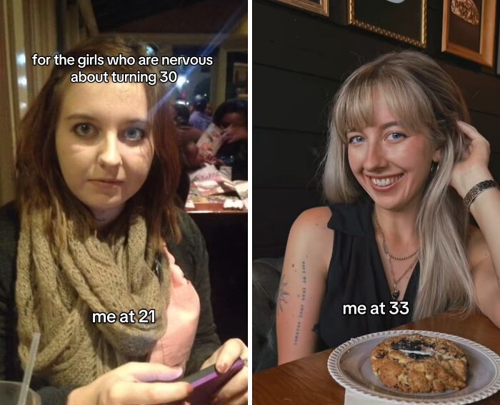 30-Year-Old Women Share What They Looked Like In Their 20s And How They Look Now