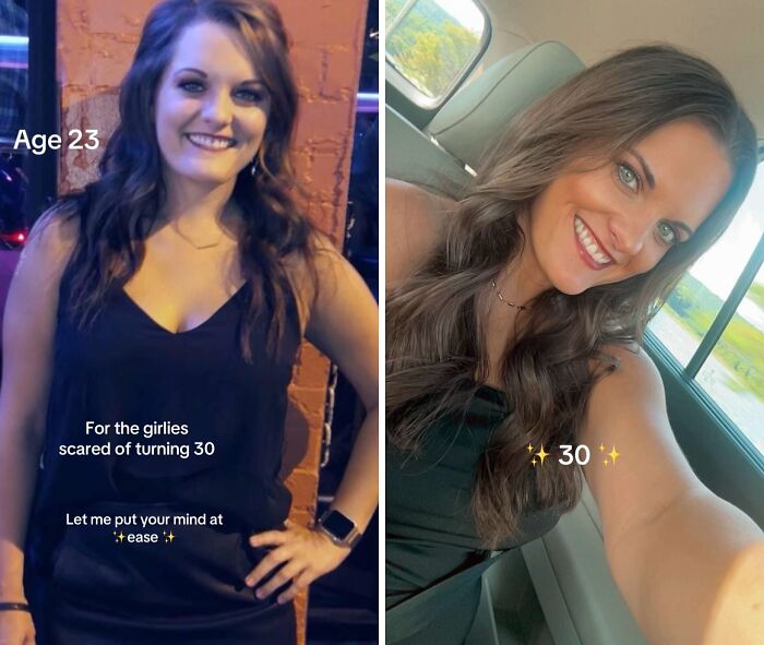 30-Year-Old Women Share What They Looked Like In Their 20s And How They Look Now