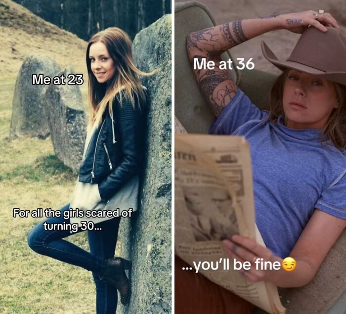 30-Year-Old Women Share What They Looked Like In Their 20s And How They Look Now