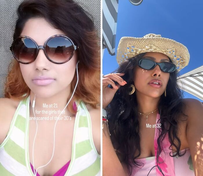30-Year-Old Women Share What They Looked Like In Their 20s And How They Look Now