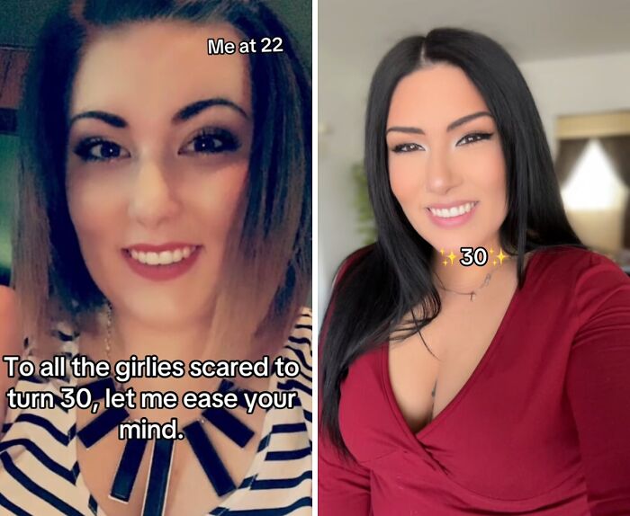 30-Year-Old Women Share What They Looked Like In Their 20s And How They Look Now