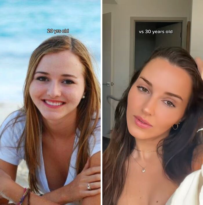 30-Year-Old Women Share What They Looked Like In Their 20s And How They Look Now