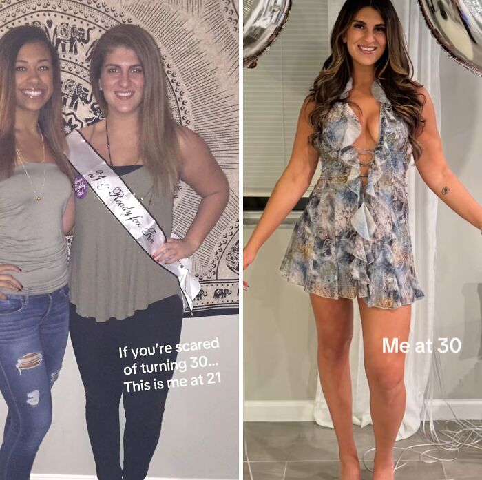 30-Year-Old Women Share What They Looked Like In Their 20s And How They Look Now