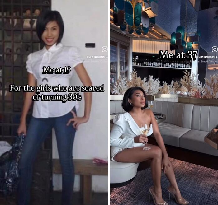 30-Year-Old Women Share What They Looked Like In Their 20s And How They Look Now