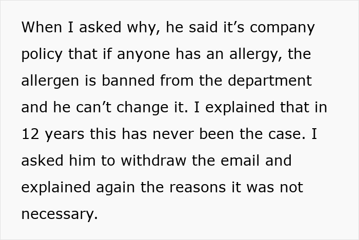 Person’s Nut Allergy Leads To Investigation Of A Department And Uncovering A Myriad Of Issues