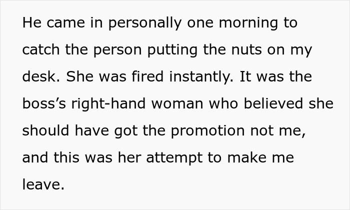 Person’s Nut Allergy Leads To Investigation Of A Department And Uncovering A Myriad Of Issues