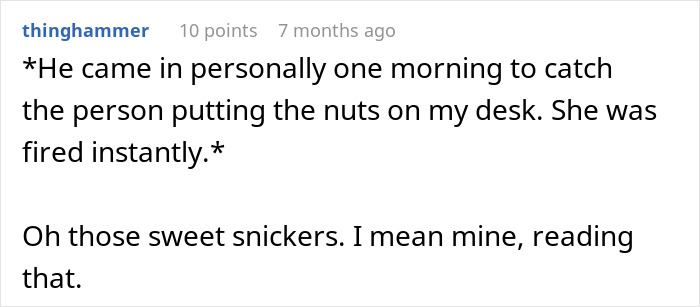 Person’s Nut Allergy Leads To Investigation Of A Department And Uncovering A Myriad Of Issues