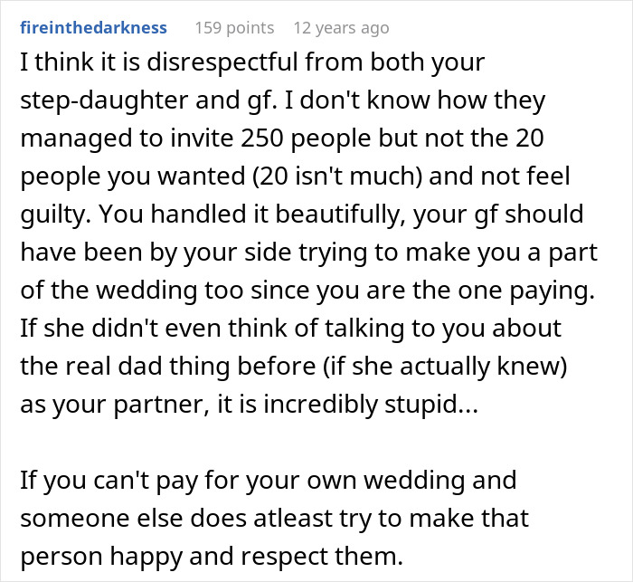 Man’s Stepdaughter Chooses Her “Real Dad” To Walk Her Down The Aisle, So He Pulls The Plug