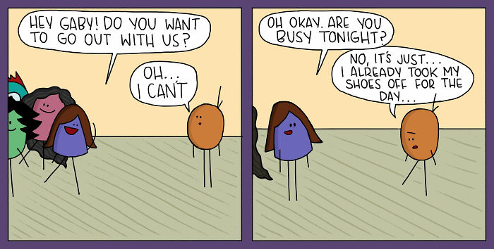 30 Relatable, Weird, And Totally Charming Comics By Gaby Griggs