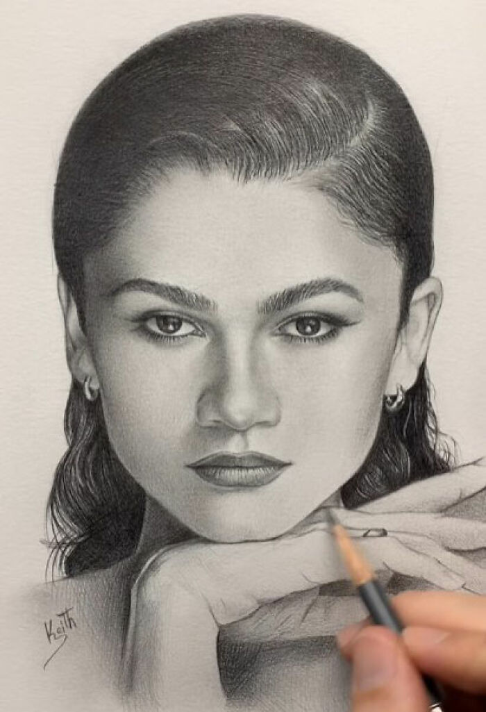 26 Pencil Portraits That Look Shockingly Real