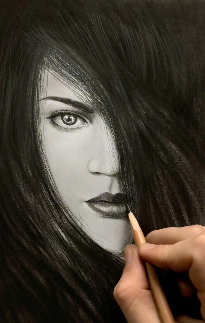 26 Pencil Portraits That Look Shockingly Real
