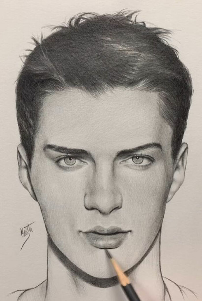 26 Pencil Portraits That Look Shockingly Real