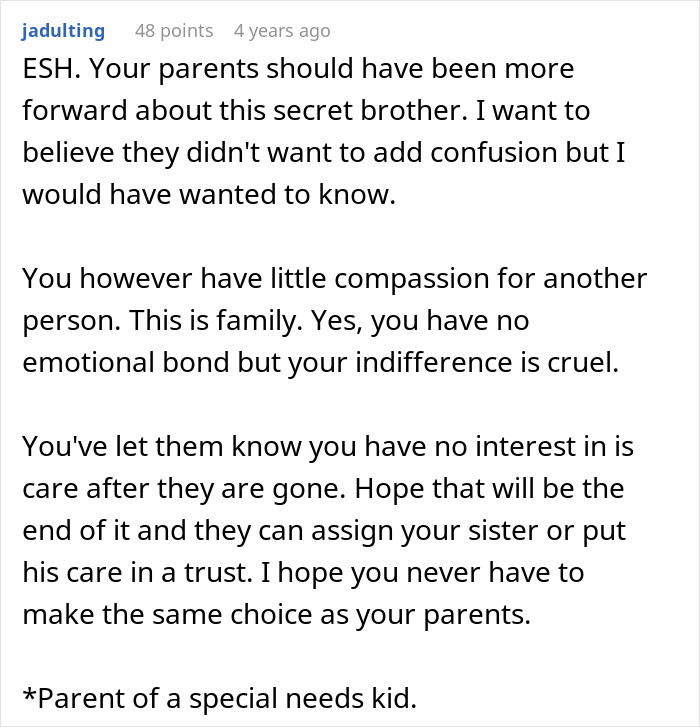 Parents Beg Son To Care For Disabled Bro After They’re Gone, Sis Furious As He Refuses