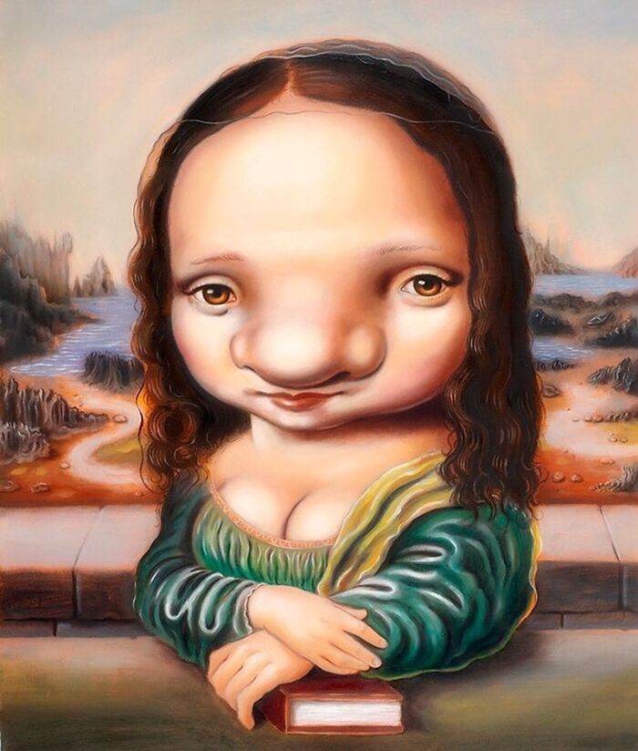 25 Playful, Surreal Paintings That Transform Famous Faces Into Fun Characters By JC Bravo