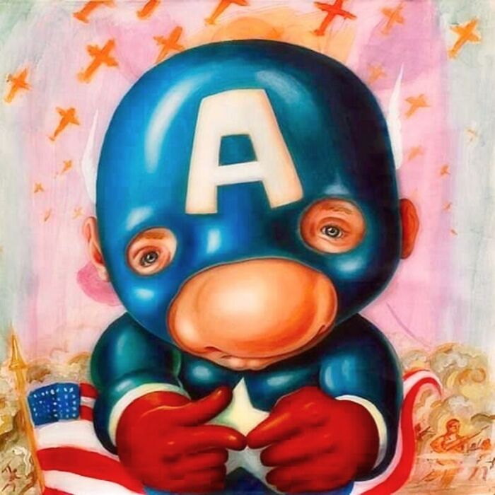 25 Playful, Surreal Paintings That Transform Famous Faces Into Fun Characters By JC Bravo