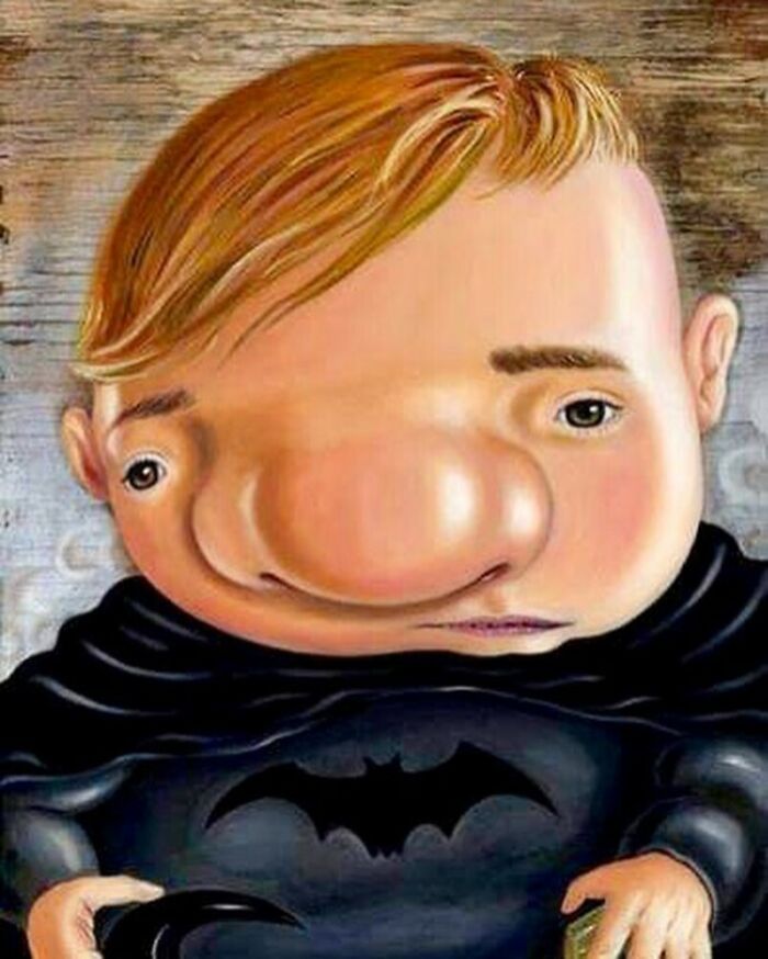 25 Playful, Surreal Paintings That Transform Famous Faces Into Fun Characters By JC Bravo