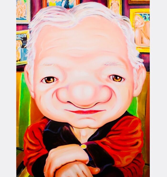 25 Playful, Surreal Paintings That Transform Famous Faces Into Fun Characters By JC Bravo