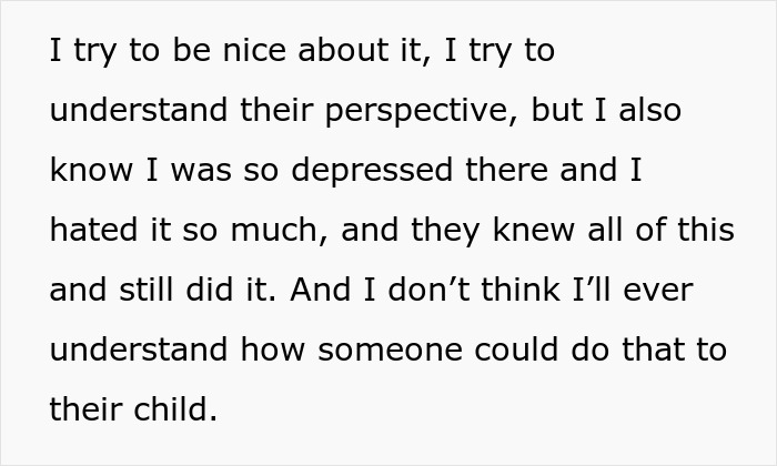 “I Cried Every Day”: Teen Dumped By Parents At Boarding School, Still Angry At Them Years Later