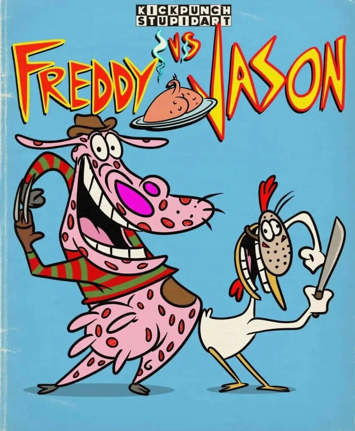 This Artist Turns Childhood Cartoons Into Dark Horror Masterpieces (50 New Pics)