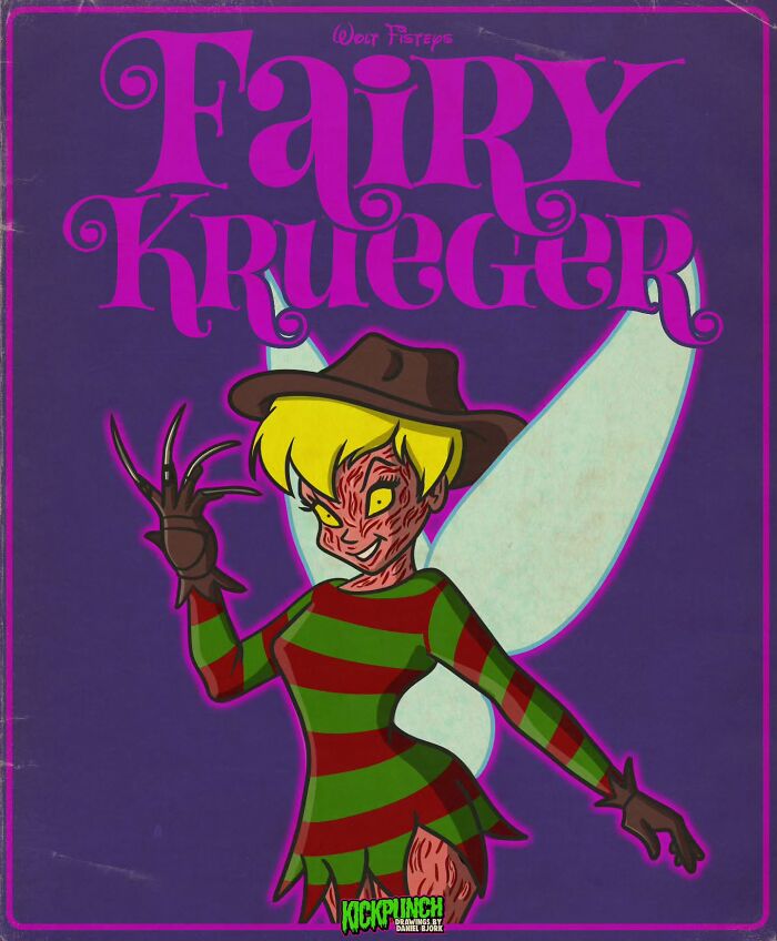 This Artist Turns Childhood Cartoons Into Dark Horror Masterpieces (50 New Pics)