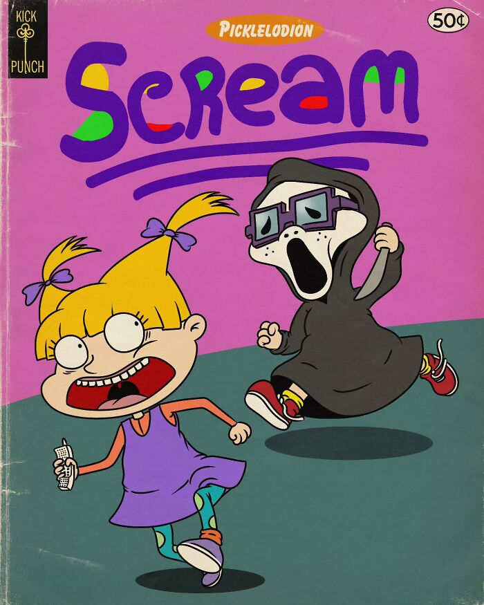 This Artist Turns Childhood Cartoons Into Dark Horror Masterpieces (50 New Pics)