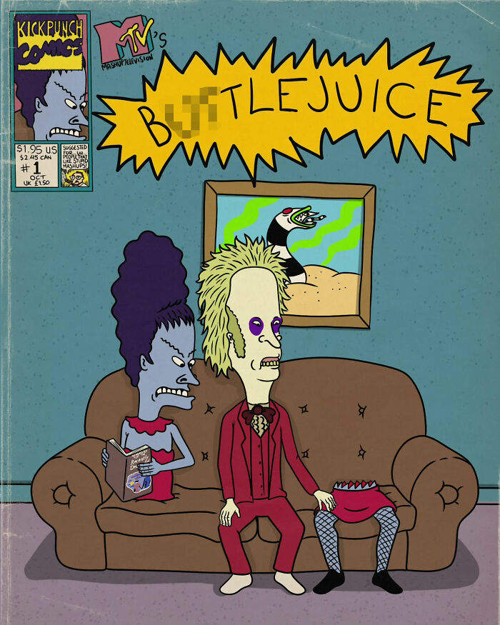 This Artist Turns Childhood Cartoons Into Dark Horror Masterpieces (50 New Pics)
