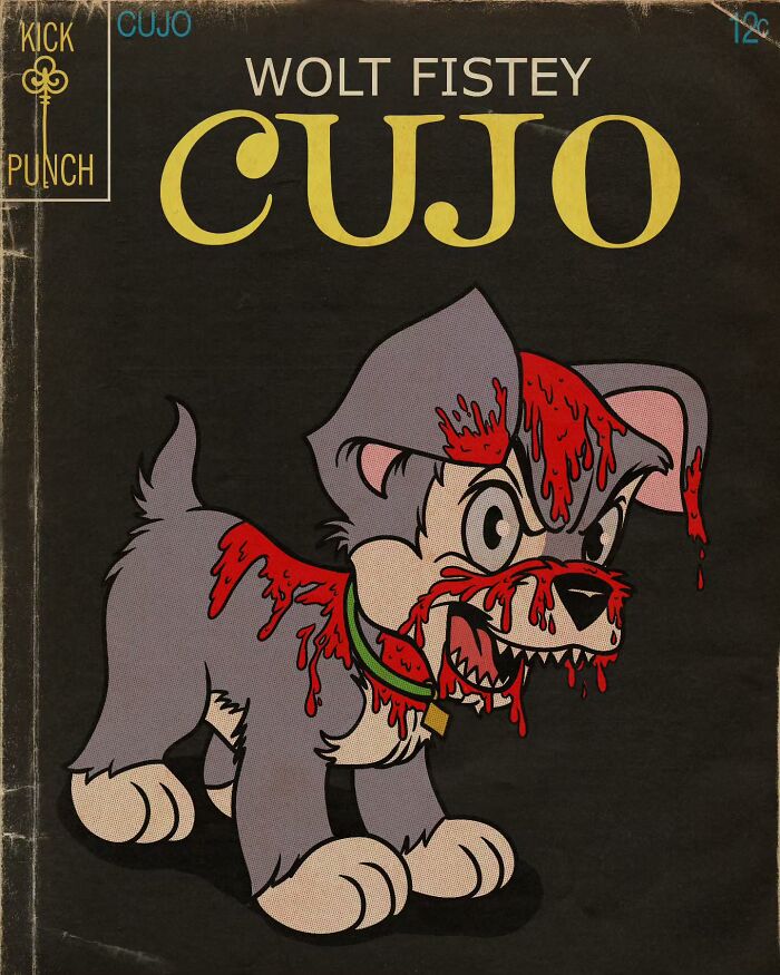 This Artist Turns Childhood Cartoons Into Dark Horror Masterpieces (50 New Pics)