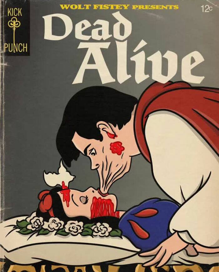 This Artist Turns Childhood Cartoons Into Dark Horror Masterpieces (50 New Pics)