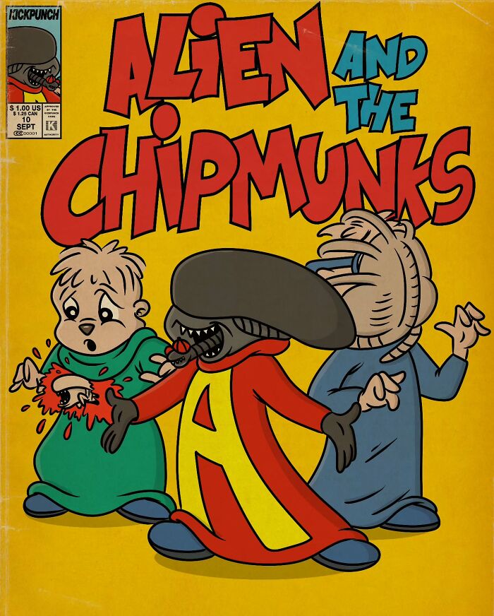 This Artist Turns Childhood Cartoons Into Dark Horror Masterpieces (50 New Pics)