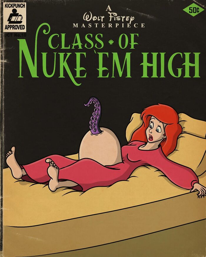 This Artist Turns Childhood Cartoons Into Dark Horror Masterpieces (50 New Pics)