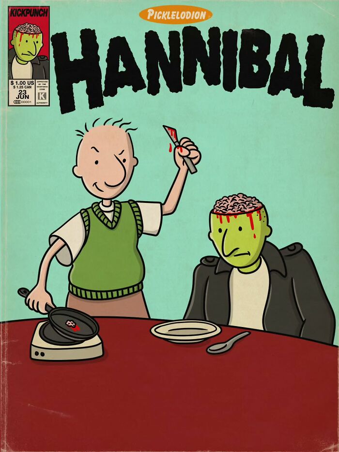 This Artist Turns Childhood Cartoons Into Dark Horror Masterpieces (50 New Pics)