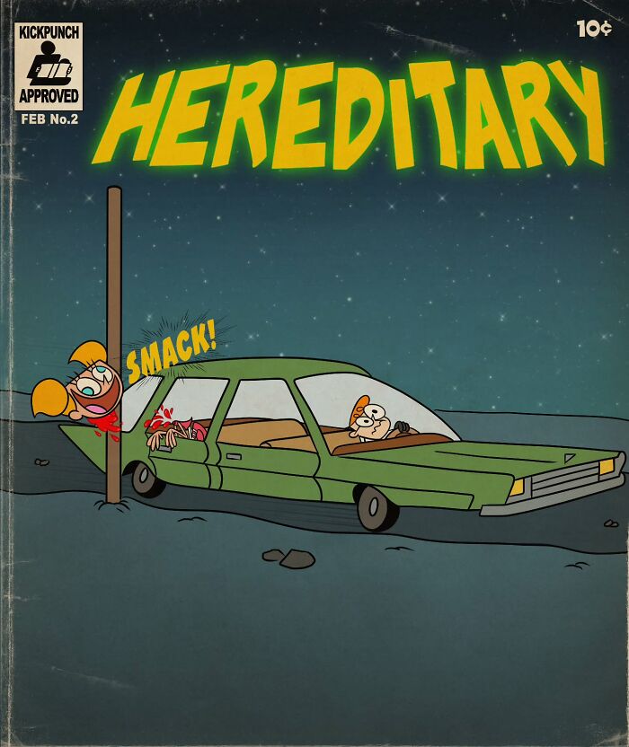 This Artist Turns Childhood Cartoons Into Dark Horror Masterpieces (50 New Pics)