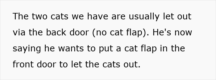 &#8220;He&#8217;s Clearly Bonkers&#8221;: Man Insists On Installing A Cat Flap, Wife Suspects It&#8217;s For His &#8220;Pet Fox&#8221;