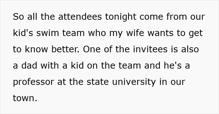 Arrogant Professor Makes People Miserable At Parties, Host&#8217;s Hubby Wonders About Confronting Him