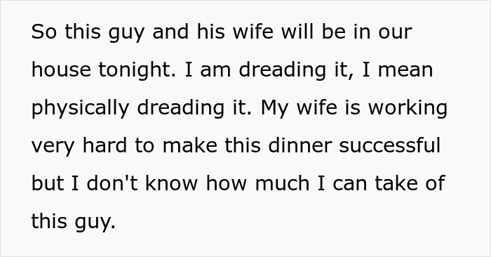 Arrogant Professor Makes People Miserable At Parties, Host&#8217;s Hubby Wonders About Confronting Him