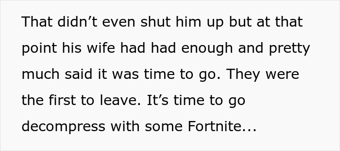Arrogant Professor Makes People Miserable At Parties, Host&#8217;s Hubby Wonders About Confronting Him