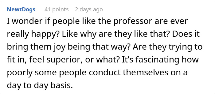 Arrogant Professor Makes People Miserable At Parties, Host&#8217;s Hubby Wonders About Confronting Him
