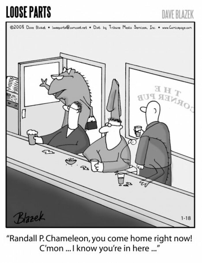 Artist Made 30 New One-Panel Cartoons With Unexpected Twists